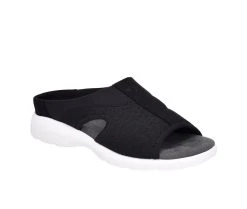 Women's Easy Spirit Tine Sandals Black -GC shoes Shop 2 853