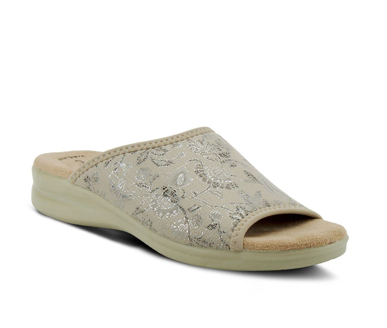 Women's Flexus Nyaslide Sandals Beige 3 Women's Flexus Nyaslide Sandals Beige - Image 3