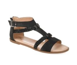 Women's Journee Collection Florence Sandals Black 8 Women's Journee Collection Florence Sandals Black -GC shoes Shop 2 858