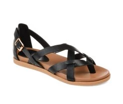 Women's Journee Collection Ziporah Sandals Black -GC shoes Shop 2 859