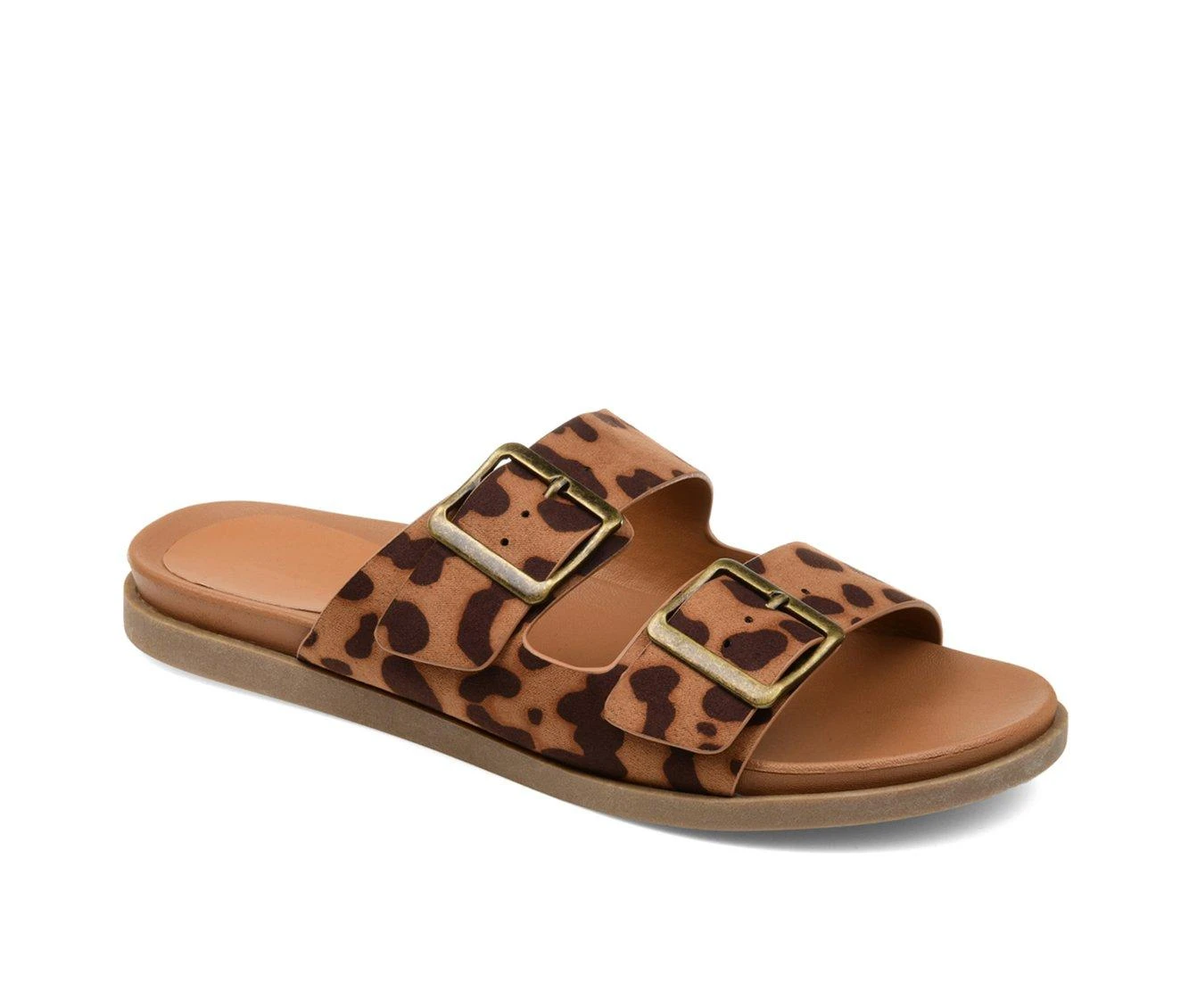 Women's Journee Collection Whitley Sandals Women's Journee Collection Whitley Sandals Leopard -GC shoes Shop 2 861