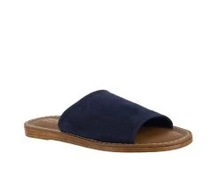Women's Bella Vita Ros-Italy Sandals Navy Suede 8 Women's Bella Vita Ros-Italy Sandals Navy Suede -GC shoes Shop 2 877