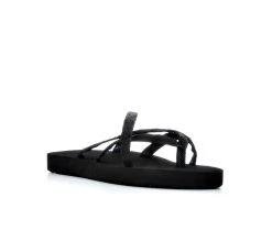 Women's Teva Olowahu Strappy Sandals Black/Black -GC shoes Shop 2 890