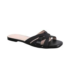 Women's Halston S2108 Sandals Black -GC shoes Shop 2 893