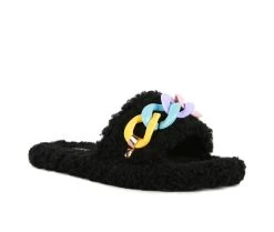 Women's London Rag Peonie Sandals Black -GC shoes Shop 2 916