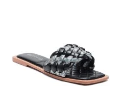 Women's London Rag Allium Sandals Black -GC shoes Shop 2 918