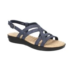 Women's Easy Street Lobo Sandals Navy -GC shoes Shop 2 922