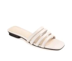 Women's Journee Signature Cendi Sandals Off White 8 Women's Journee Signature Cendi Sandals Off White -GC shoes Shop 2 926