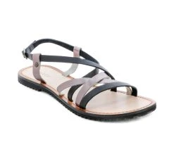 Women's Rag & Co June Sandals Black/ Pewter 8 Women's Rag & Co June Sandals Black/ Pewter -GC shoes Shop 2 936