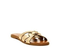 Women's Rag & Co Aris Sandals Gold 8 Women's Rag & Co Aris Sandals Gold -GC shoes Shop 2 938