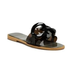Women's London Rag Caroons Sandals Black -GC shoes Shop 2 950