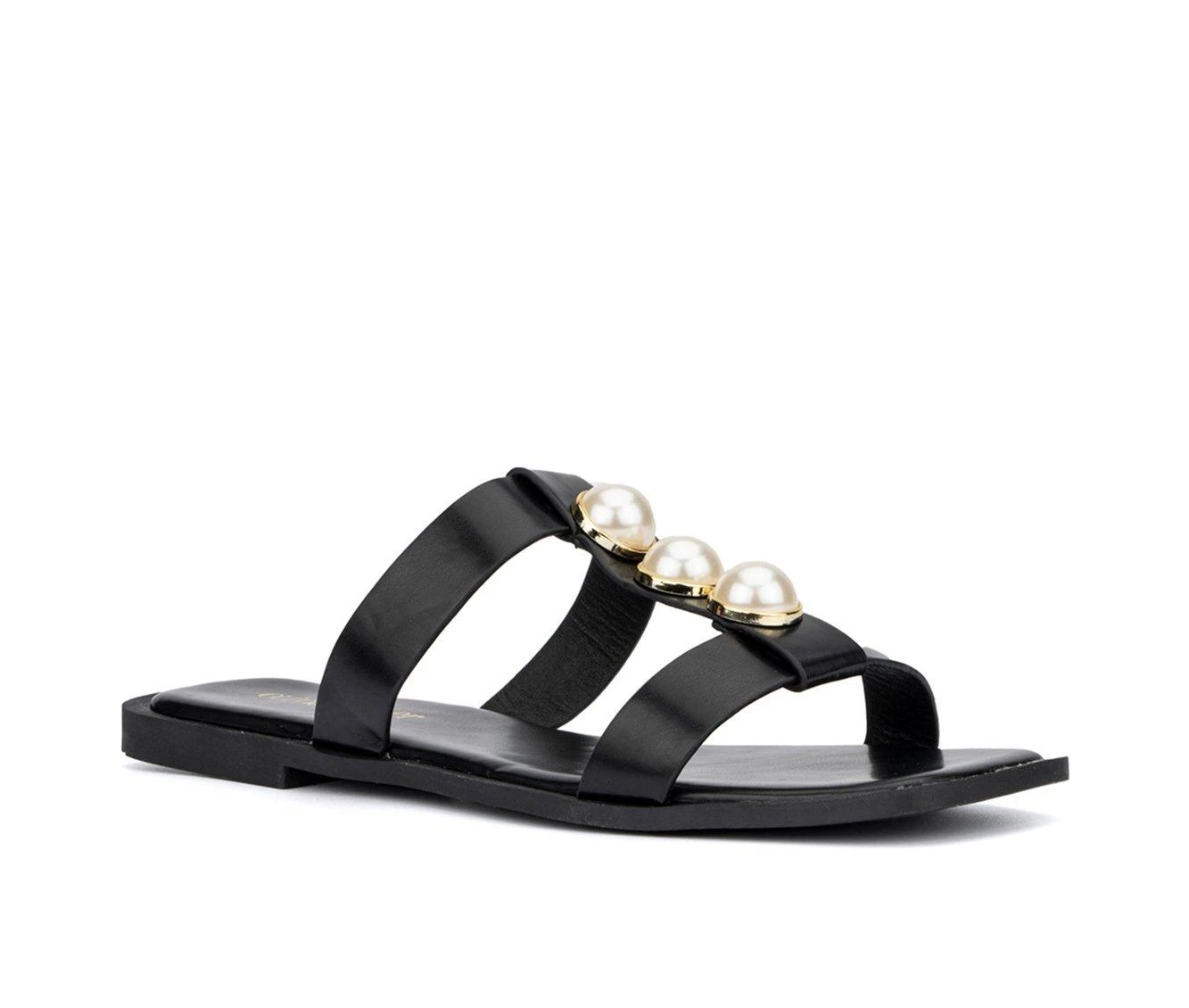 Women's Olivia Miller Isadora Sandals Women's Olivia Miller Isadora Sandals Black -GC shoes Shop 2 958
