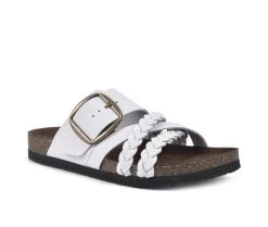 Women's White Mountain Healing Footbed Sandals White -GC shoes Shop 2 97