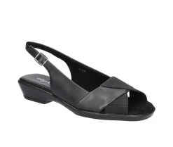 Women's Easy Street Drew Slingback Sandals Black 8 Women's Easy Street Drew Slingback Sandals Black -GC shoes Shop 2 986