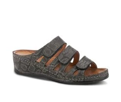 Women's SPRING STEP Eulale Sandals Black -GC shoes Shop 2 992