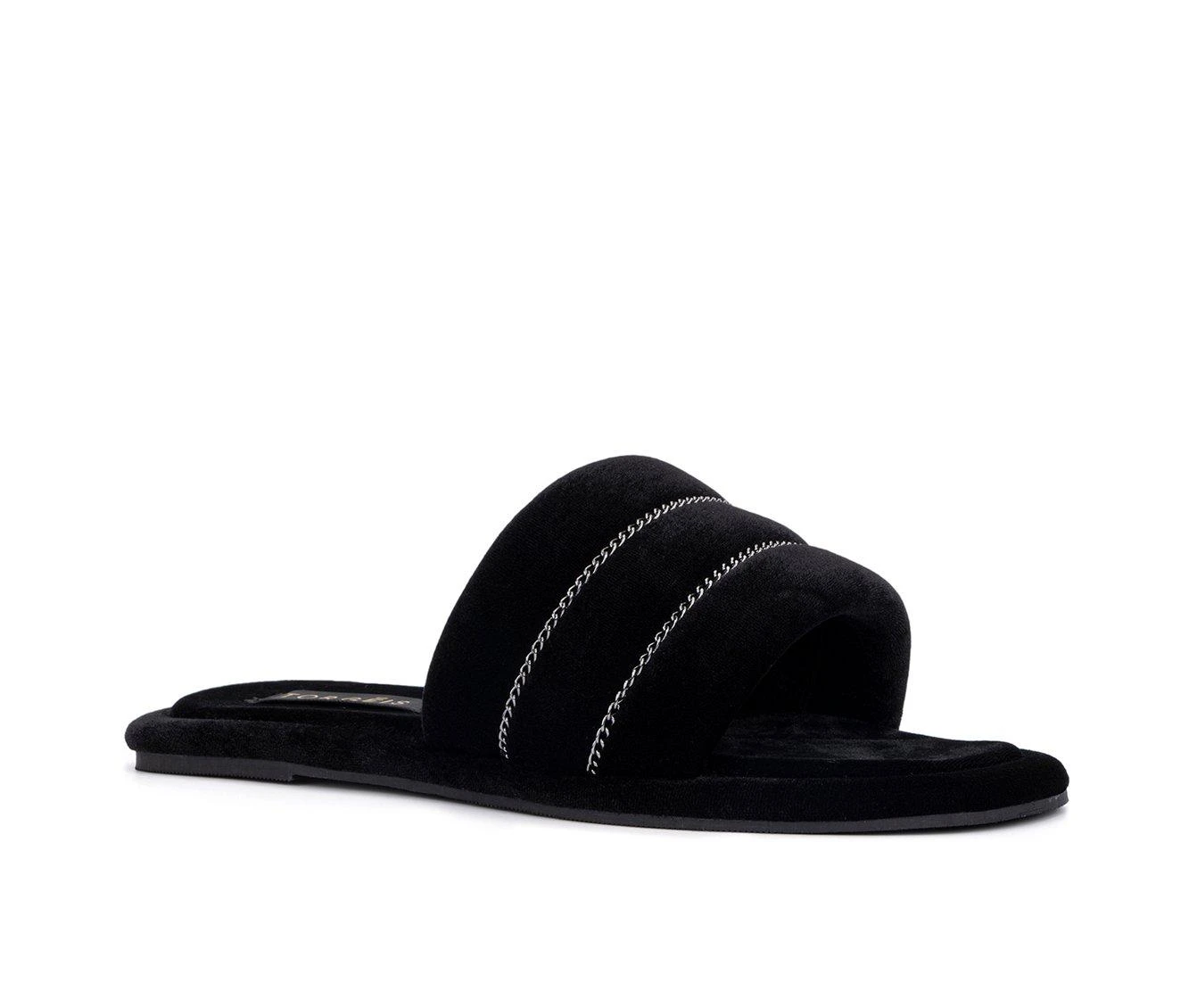 Torgeis Georgina Slide Sandals Black 3 Torgeis Georgina Slide Sandals Black - Image 3