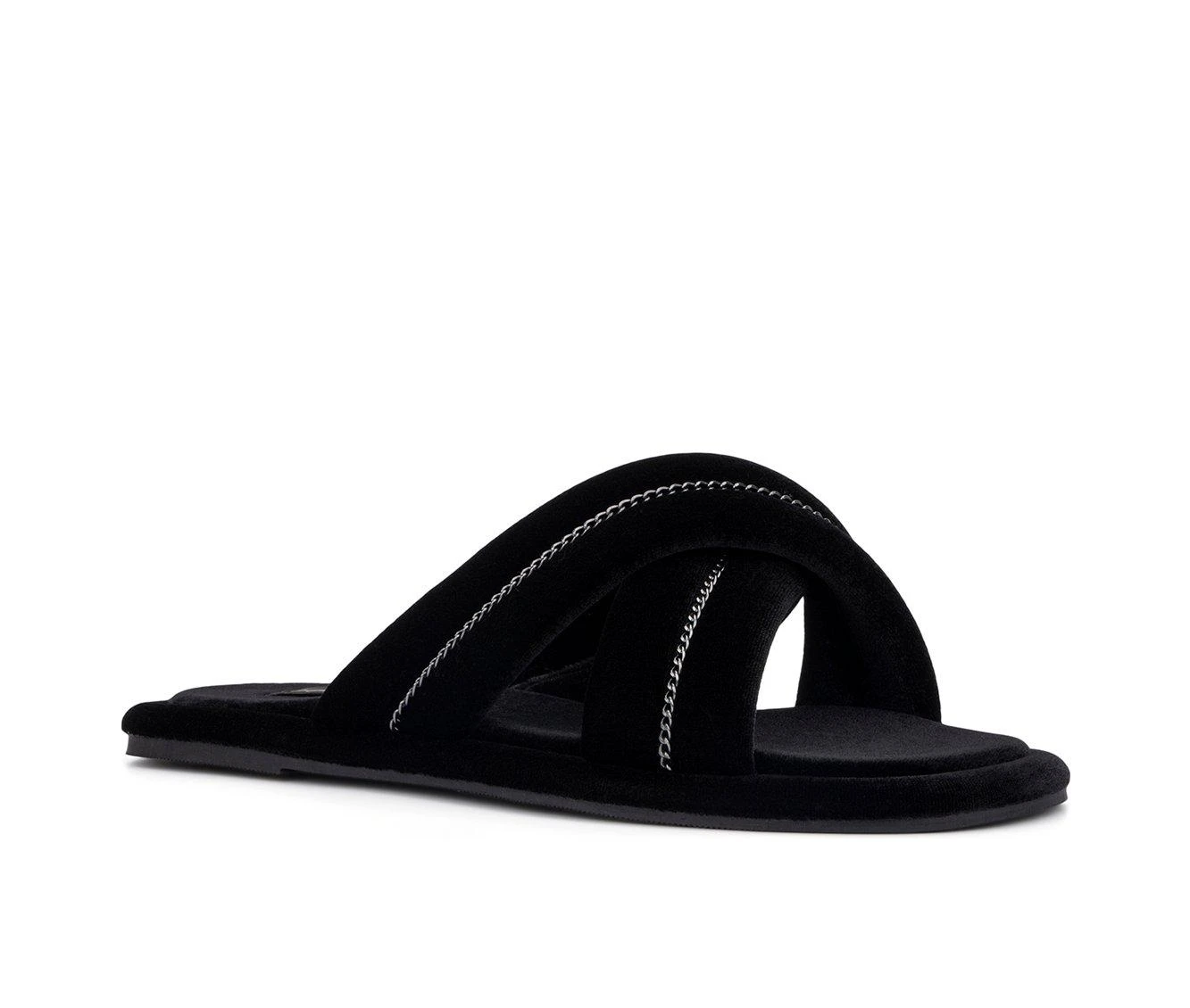 Women's Torgeis Cecilia Slide Sandals Black 3 Women's Torgeis Cecilia Slide Sandals Black - Image 3