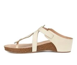 Women's Journee Collection Navara Sandals Beige -GC shoes Shop 3 113