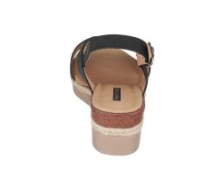 Women's GC Shoes Gini Wedge Sandals Black -GC shoes Shop 3 1229