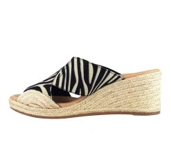 Women's Impo Normi Wedge Sandals Ivory/ Black -GC shoes Shop 3 1248