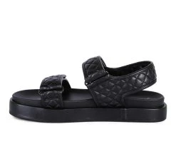 Women's London Rag Anvil Sandal Sandals Black -GC shoes Shop 3 126