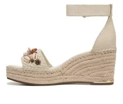 Women's Franco Sarto Clemensshl Espadrille Wedge Sandals Beige -GC shoes Shop 3 1267