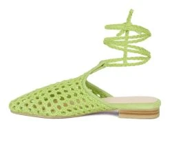 Women's Rag & Co Tutsi Flats Green -GC shoes Shop 3 1273