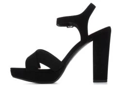 Women's Y-Not Keeper Dress Sandals Black Nub -GC shoes Shop 3 141