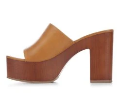 Women's Madden Girl Hill Platform Sandals Tan -GC shoes Shop 3 152