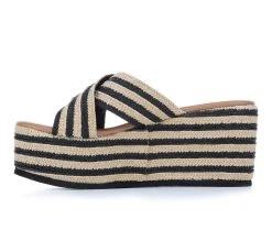 Women's Patrizia Rafi Platform Wedges Black Multi 3 Women's Patrizia Rafi Platform Wedges Black Multi -GC shoes Shop 3 173