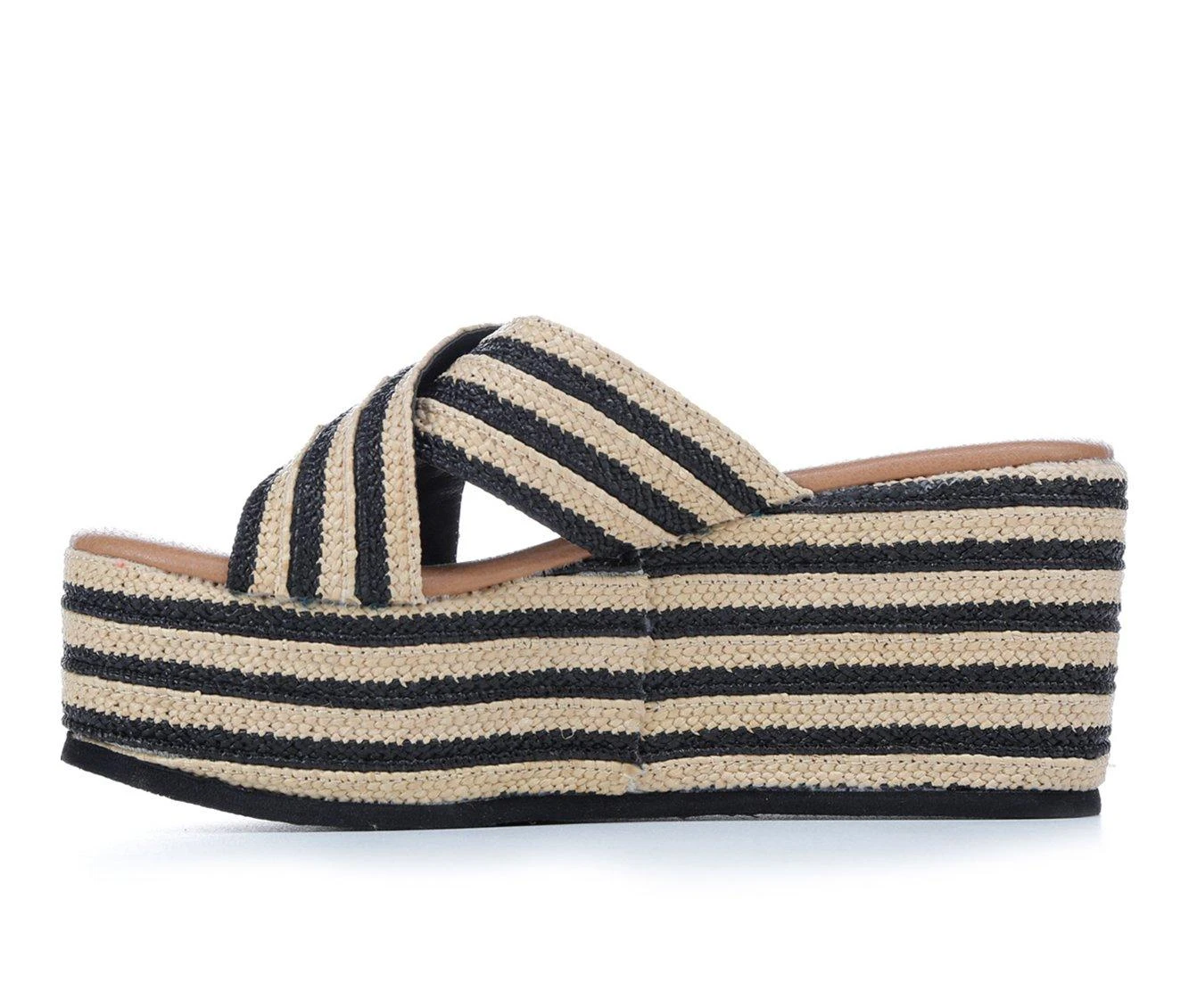 Women's Patrizia Rafi Platform Wedges Women's Patrizia Rafi Platform Wedges Black Multi -GC shoes Shop 3 173