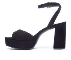 Women's Chinese Laundry Theresa Platform Dress Sandals Black -GC shoes Shop 3 177