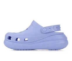 Women's Crocs Classic Crush Platform Clogs Moon Jelly -GC shoes Shop 3 187