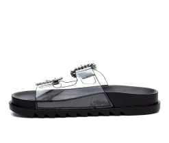 Women's Beach By Matisse Sail Footbed Sandals Black 9 Women's Beach By Matisse Sail Footbed Sandals Black -GC shoes Shop 3 19