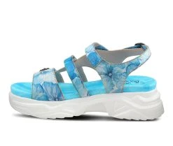 Women's L'Artiste Seansand Platform Sandals Blue Multi -GC shoes Shop 3 197