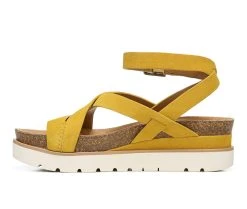 Women's Zodiac Kadi Platform Sandals Yellow 9 Women's Zodiac Kadi Platform Sandals Yellow -GC shoes Shop 3 24