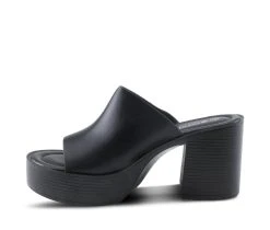 Women's Patrizia Boticas Platform Dress Sandals Black -GC shoes Shop 3 254