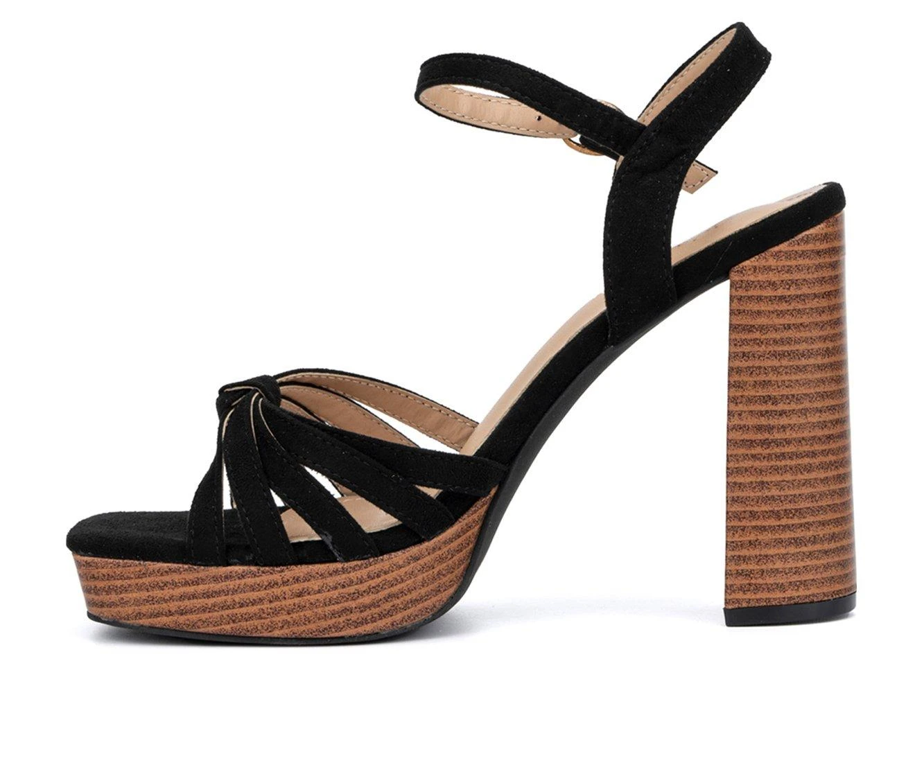 Women's Olivia Miller Galia Dress Sandals Black 4 Women's Olivia Miller Galia Dress Sandals Black - Image 4