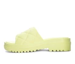 Women's Dirty Laundry Lightning Platform Sandals Lime Green -GC shoes Shop 3 300