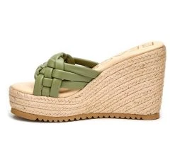 Women's Beach By Matisse Sasha Platform Wedges Sage -GC shoes Shop 3 311
