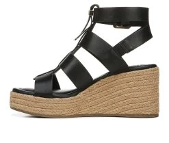 Women's Franco Sarto Palms Platform Wedge Sandals Black 3 Women's Franco Sarto Palms Platform Wedge Sandals Black -GC shoes Shop 3 314