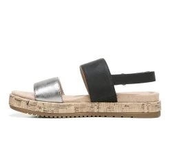 Women's Soul Naturalizer Dorri Flatform Sandals Black Pewter -GC shoes Shop 3 337