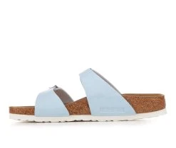 Women's Birkenstock Sydney Footbed Sandals Brushed Sky -GC shoes Shop 3 35
