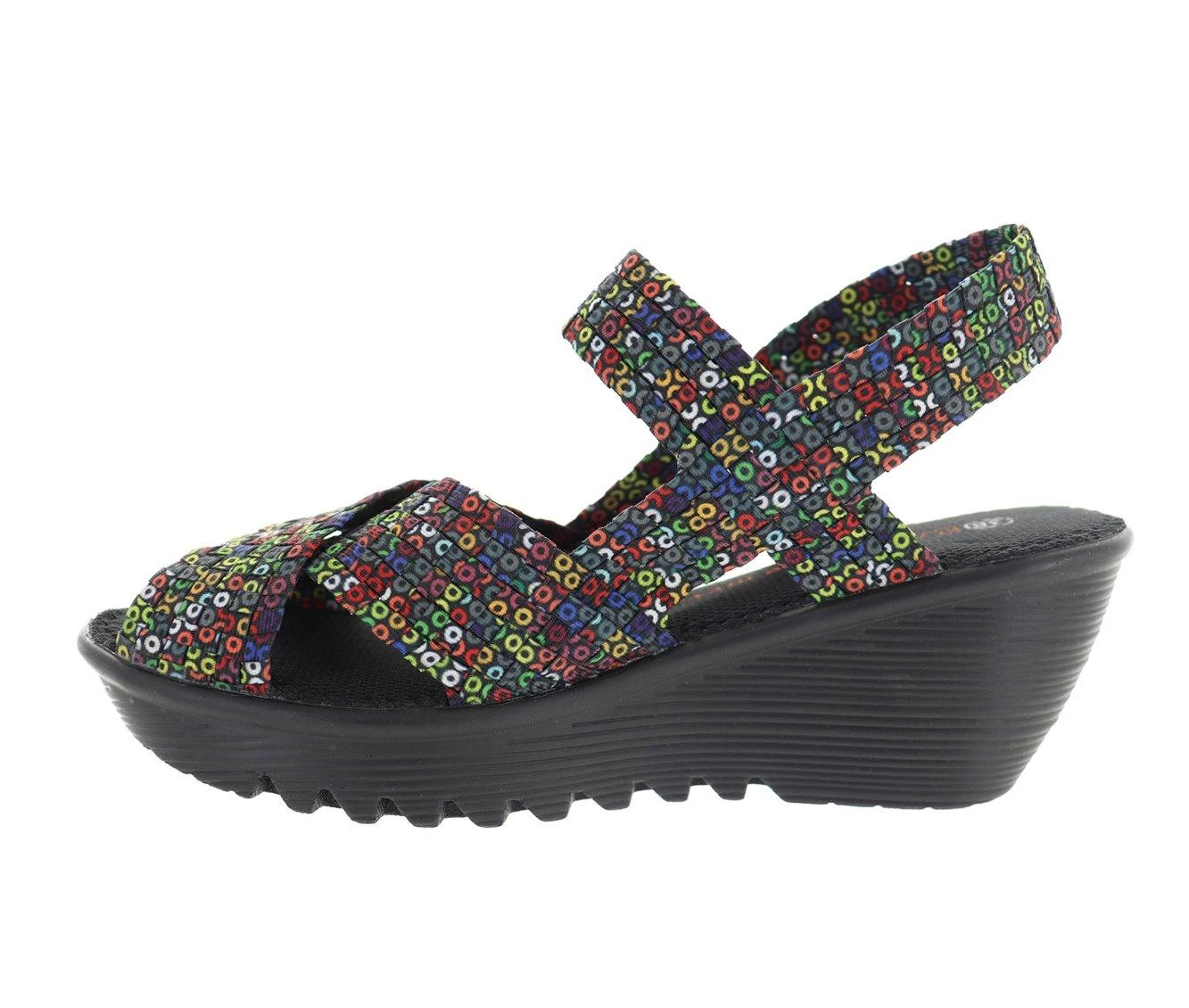Women's Bernie Mev Amour Wedge Sandals Dazzle 4 Women's Bernie Mev Amour Wedge Sandals Dazzle - Image 4