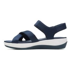 Women's Clarks Arla Gracie Sandals Navy 9 Women's Clarks Arla Gracie Sandals Navy -GC shoes Shop 3 355