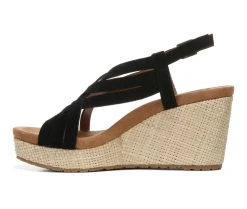 Women's Zodiac Petra Wedge Sandals Black -GC shoes Shop 3 358