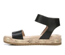 Women's Soul Naturalizer Detail Flatform Sandals Black Smooth -GC shoes Shop 3 360