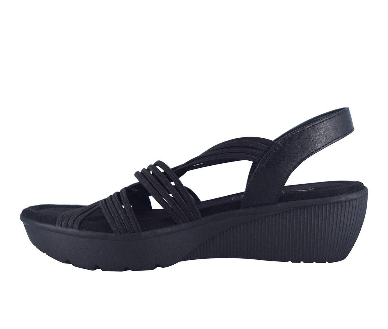 Women's Impo Esselyn Wedge Sandals Women's Impo Esselyn Wedge Sandals Black -GC shoes Shop 3 364