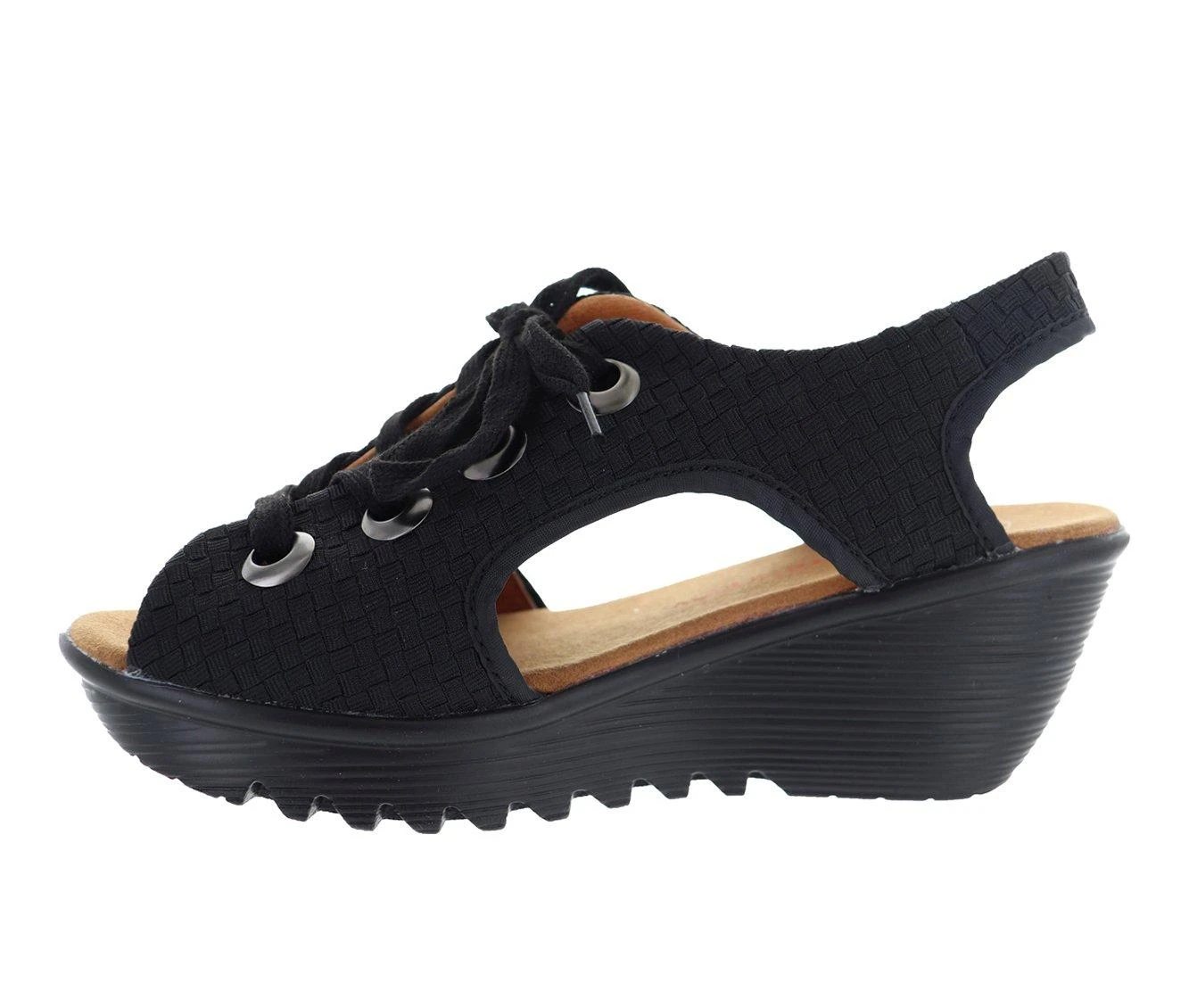 Women's Bernie Mev Marcelo Wedges Women's Bernie Mev Marcelo Wedges Black Woven -GC shoes Shop 3 403