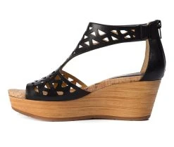 Women's Baretraps Miriam Platform Wedge Sandals Black -GC shoes Shop 3 411